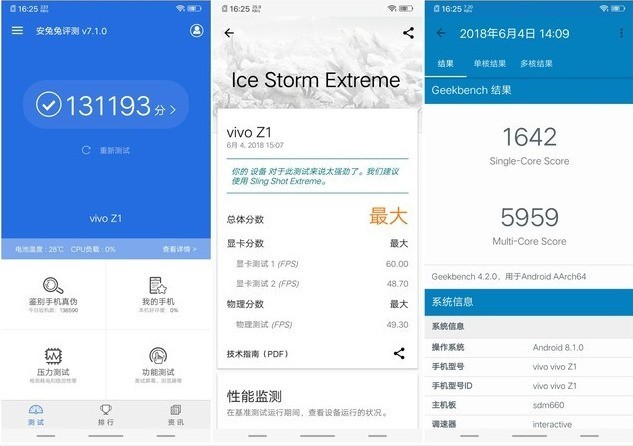 3439 性能跑分: 5959分(击败 45% 手机) 评测方法 苹果iphone xs